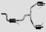 AWE Tuning VW CC Touring Edition Exhaust Dual Outlet - Chrome Silver Tips thumbnail 9
