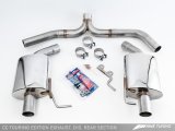 AWE Tuning VW CC Touring Edition Exhaust Dual Outlet - Diamond Black Tips thumbnail 6