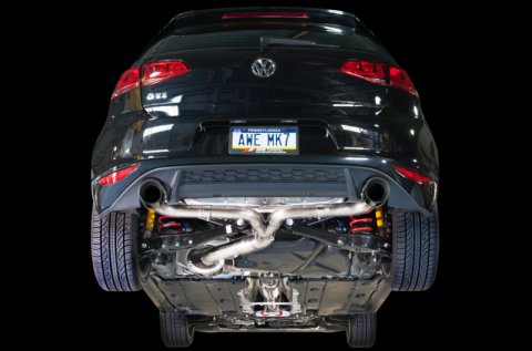 AWE Tuning VW MK7 GTI Touring Edition Exhaust - Chrome Silver Tips thumbnail 8