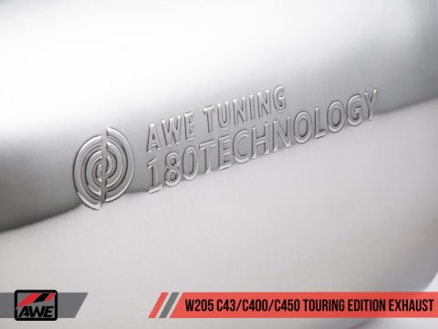 AWE Tuning Mercedes-Benz W205 C450 AMG / C400 Touring Edition Exhaust thumbnail 4