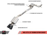 AWE Tuning Mk5 Jetta 2.0T - GLI Touring Edition Exhaust - Diamond Black Tips thumbnail 3
