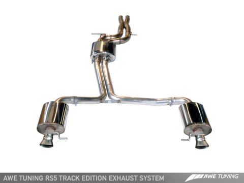 AWE Tuning Audi B8.5 RS5 Cabriolet Track Edition Exhaust System thumbnail 1