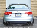 AWE Tuning Audi B8.5 S4 3.0T Track Edition Exhaust - Diamond Black Tips (102mm) thumbnail 4