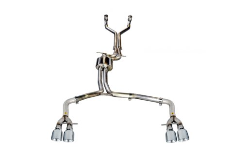 AWE Tuning Audi C7 / C7.5 S6 4.0T Track Edition Exhaust - Chrome Silver Tips thumbnail 7