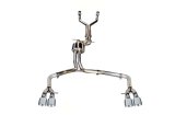AWE Tuning Audi C7 / C7.5 S7 4.0T Track Edition Exhaust - Chrome Silver Tips thumbnail 2