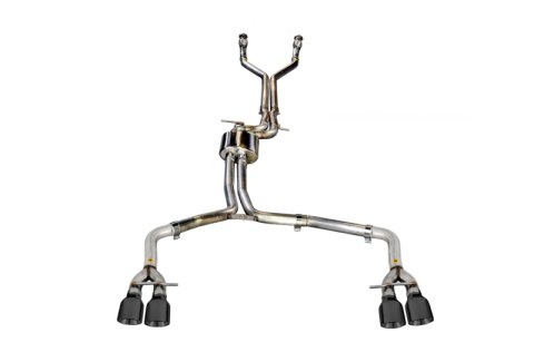AWE Tuning Audi C7 / C7.5 S7 4.0T Track Edition Exhaust - Diamond Black Tips thumbnail 7