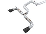 AWE Tuning Ford Focus RS Track Edition Cat-Back Exhaust - Diamond Black Tips thumbnail 3