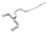 AWE Tuning Ford Focus RS Track Edition Cat-Back Exhaust - Diamond Black Tips thumbnail 7