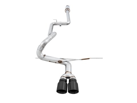 AWE Tuning Ford Focus ST Track Edition Cat-Back Exhaust - Diamond Black Tips thumbnail 4