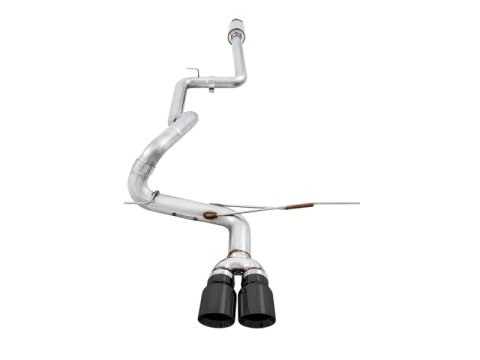 AWE Tuning Ford Focus ST Track Edition Cat-Back Exhaust - Diamond Black Tips thumbnail 6