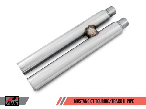 AWE Tuning S550 Mustang GT Cat-Back Exhaust - Track Edition (Chrome Silver Tips) thumbnail 3