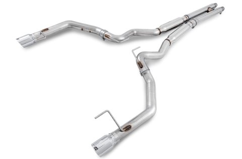 AWE Tuning S550 Mustang GT Cat-Back Exhaust - Track Edition (Chrome Silver Tips) thumbnail 7