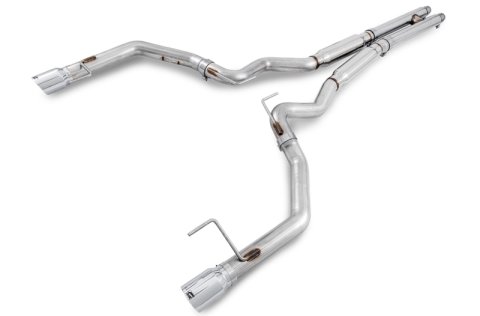 AWE Tuning S550 Mustang GT Cat-Back Exhaust - Track Edition (Chrome Silver Tips) thumbnail 8