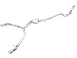 AWE Tuning Audi B9 A4 Track Edition Exhaust Dual Outlet - Chrome Silver Tips (Includes DP) thumbnail 4