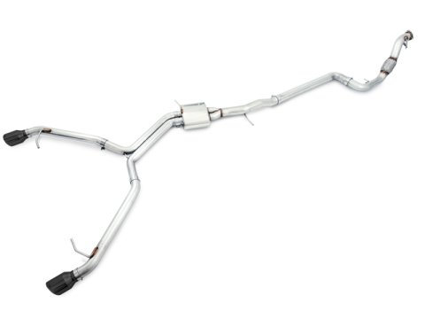 AWE Tuning Audi B9 A4 Track Edition Exhaust Dual Outlet - Diamond Black Tips (Includes DP) thumbnail 6