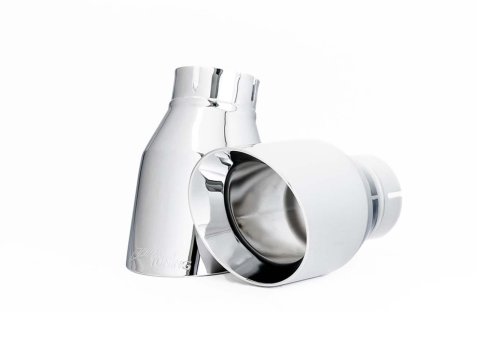 AWE Tuning Audi B9 A5 Track Edition Exhaust Dual Outlet - Chrome Silver Tips (Includes DP) thumbnail 4