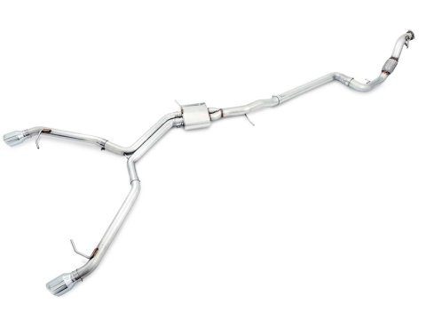 AWE Tuning Audi B9 A5 Track Edition Exhaust Dual Outlet - Chrome Silver Tips (Includes DP) thumbnail 6