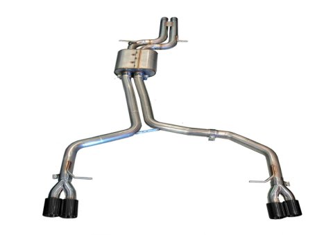 AWE Tuning Audi B8 S5 4.2L Track Edition Exhaust System - Diamond Black Tips thumbnail 5