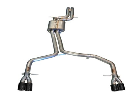 AWE Tuning Audi B8 S5 4.2L Track Edition Exhaust System - Diamond Black Tips thumbnail 6