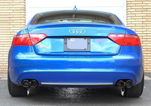 AWE Tuning Audi B8 S5 4.2L Track Edition Exhaust System - Polished Silver Tips thumbnail 6