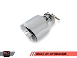AWE Tuning Mk5 Jetta Mk6 Sportwagen 2.5L Track Edition Exhaust - Polished Silver Tips thumbnail 3
