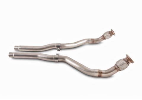 AWE Tuning Audi 8R 3.0T Non-Resonated Downpipes for Q5 / SQ5 thumbnail 2