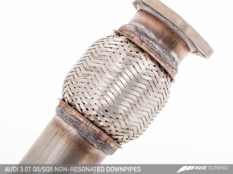 AWE Tuning Audi 8R 3.0T Non-Resonated Downpipes for Q5 / SQ5 thumbnail 5