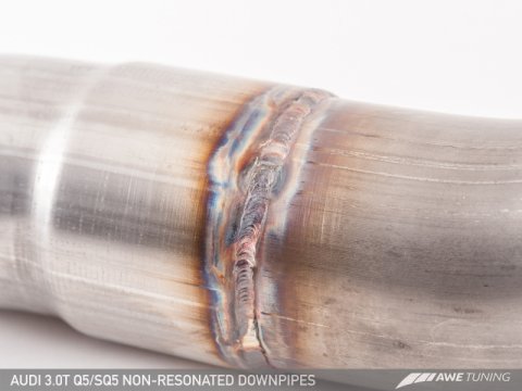 AWE Tuning Audi 8R 3.0T Non-Resonated Downpipes for Q5 / SQ5 thumbnail 7