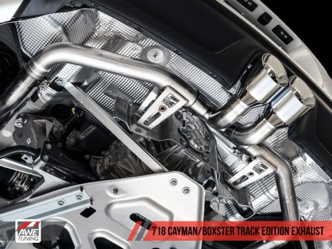 AWE Tuning Porsche 718 Boxster / Cayman Touring to Track Conversion Kit thumbnail 4
