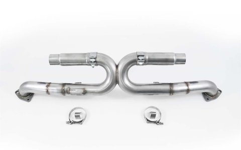 AWE Tuning 991 Carrera Performance Exhaust - Chrome Silver Tips thumbnail 2