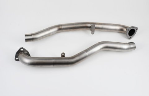 AWE Tuning Porsche 997.2 Performance Cross Over Pipes thumbnail 5