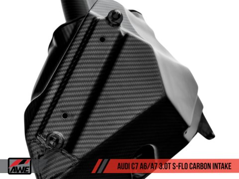 AWE Tuning Audi C7 A6 / A7 3.0T S-FLO Carbon Intake V2 thumbnail 6