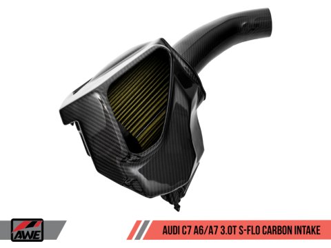AWE Tuning Audi C7 A6 / A7 3.0T S-FLO Carbon Intake V2 thumbnail 9