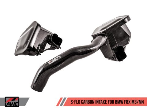 AWE Tuning BMW F8x M3/M4 S-FLO Carbon Intake thumbnail 1