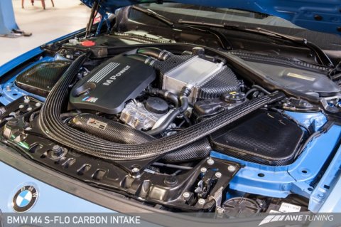 AWE Tuning BMW F8x M3/M4 S-FLO Carbon Intake thumbnail 4