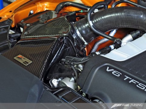 AWE Tuning B8.5 3.0T S-FLO Carbon Intake thumbnail 2
