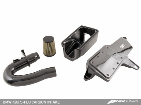 AWE Tuning BMW 228i/320i/328i/428i S-FLO Carbon Intake thumbnail 2