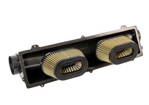 AWE Tuning Porsche 991 (991.2) Turbo and Turbo S S-FLO Carbon Intake thumbnail 6