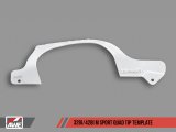 AWE Tuning BMW F3X 328i/428i Non-M Sport Quad Tip Marking Template thumbnail 7