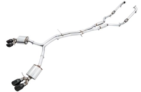 AWE Tuning Audi B9 S5 3.0T Touring Edition Exhaust - Black Diam Tips (102mm) thumbnail 3