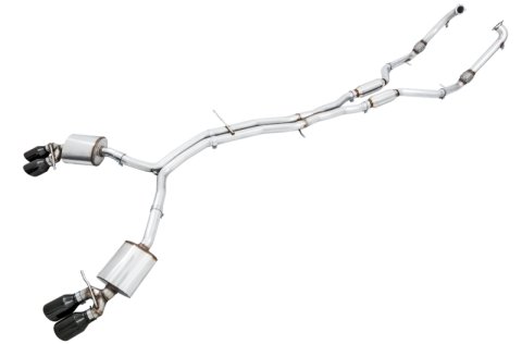 AWE Tuning Audi B9 S5 3.0T Touring Edition Exhaust - Black Diam Tips (102mm) thumbnail 5