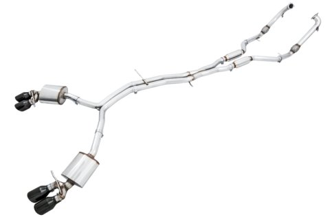 AWE Tuning Audi B9 S5 3.0T Touring Edition Exhaust - Black Diam Tips (102mm) thumbnail 6