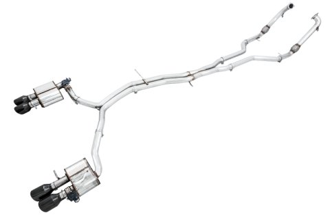 AWE Tuning Audi B9 S5 Coupe SwitchPath Exhaust w/ Black Diamond Tips (102mm) thumbnail 8