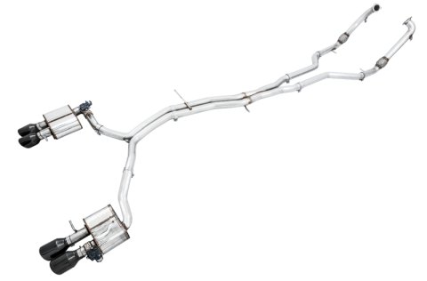 AWE Tuning Audi B9 S5 Coupe SwitchPath Exhaust w/ Black Diamond Tips (102mm) thumbnail 9