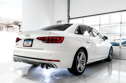 AWE Tuning Audi B9 S5 Sportback Touring Edition Exhaust - Non-Resonated (Black 102mm Tips) thumbnail 7
