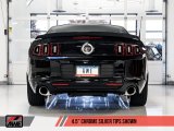 AWE Tuning S197 Mustang GT Axle-Back Exhaust - Track Edition (Chrome Silver Tips) thumbnail 1
