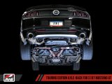 AWE Tuning S197 Mustang GT Axle-Back Exhaust - Touring Edition (Chrome Silver Tips) thumbnail 1