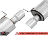 AWE Tuning S197 Mustang GT Axle-Back Exhaust - Touring Edition (Chrome Silver Tips) thumbnail 4
