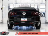 AWE Tuning S197 Mustang GT Axle-Back Exhaust - Touring Edition (Diamond Black Tips) thumbnail 9