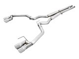 AWE Tuning 2018+ Ford Mustang GT (S550) Cat-Back Exhaust - Track Edition (Quad Chrome Silver Tips) thumbnail 7